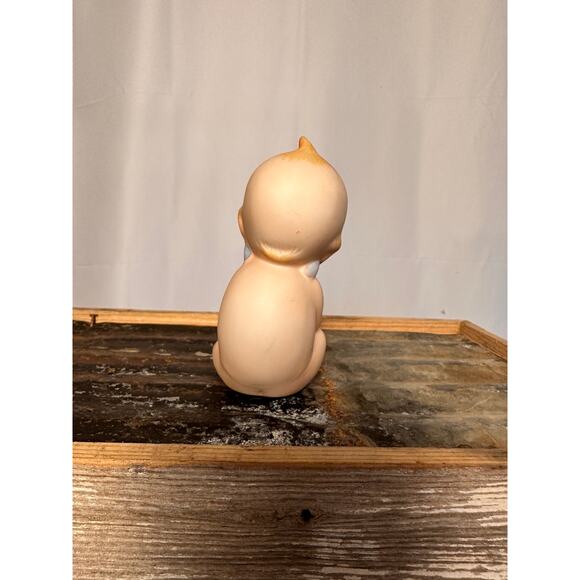 Vintage Kewpie Doll Sucking Thumb, Lefton Bisque Figurine - Picture 3 of 7